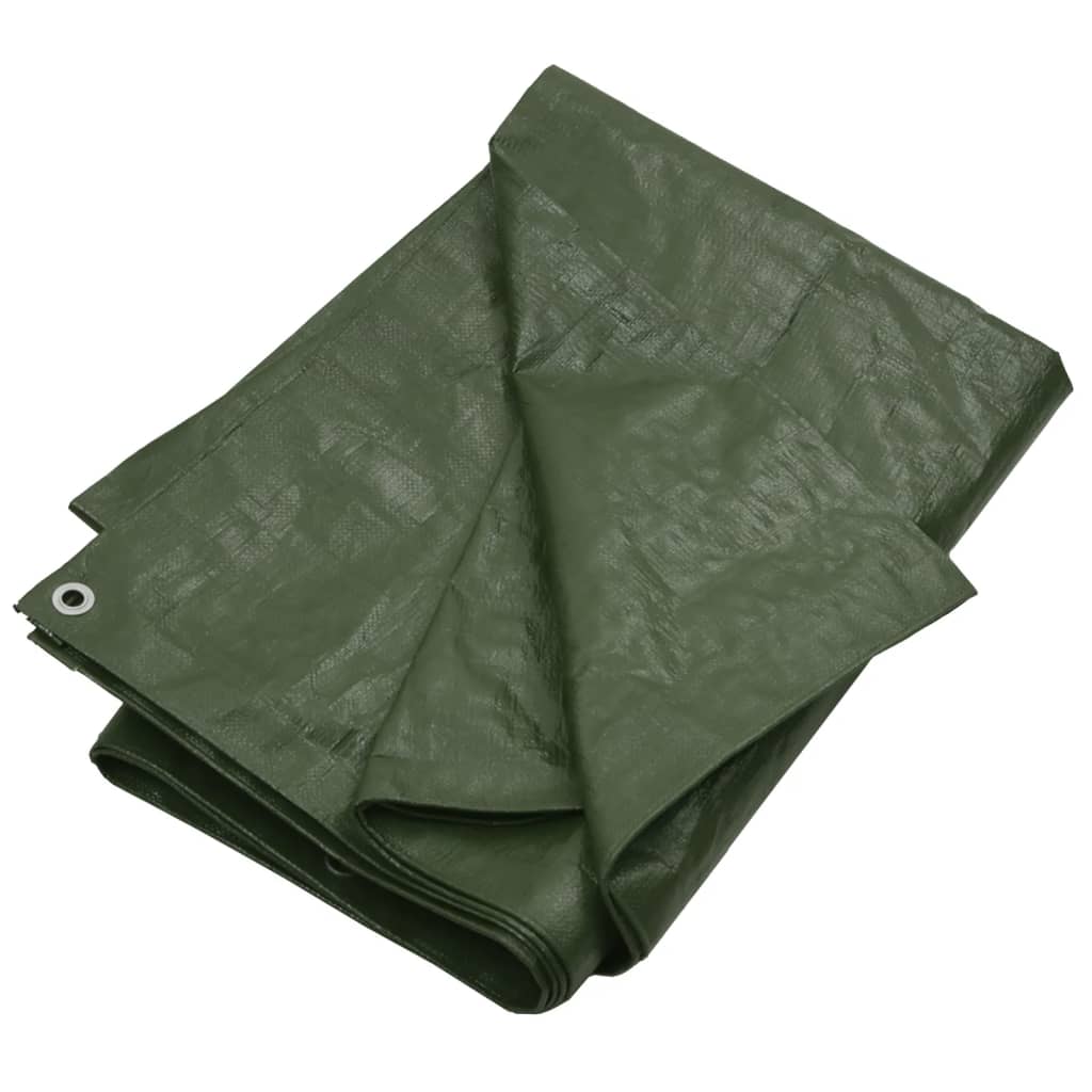 Cerada 180 g/m² 3 x 4 m zelena HDPE