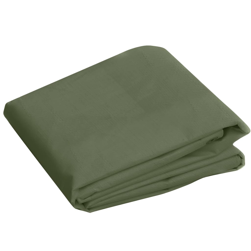 Cerada 260 g/m² 8 x 10 m zelena HDPE