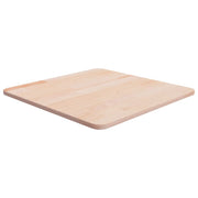 Četvrtasta stolna ploča 50x50x1,5 cm netretirana hrastovina