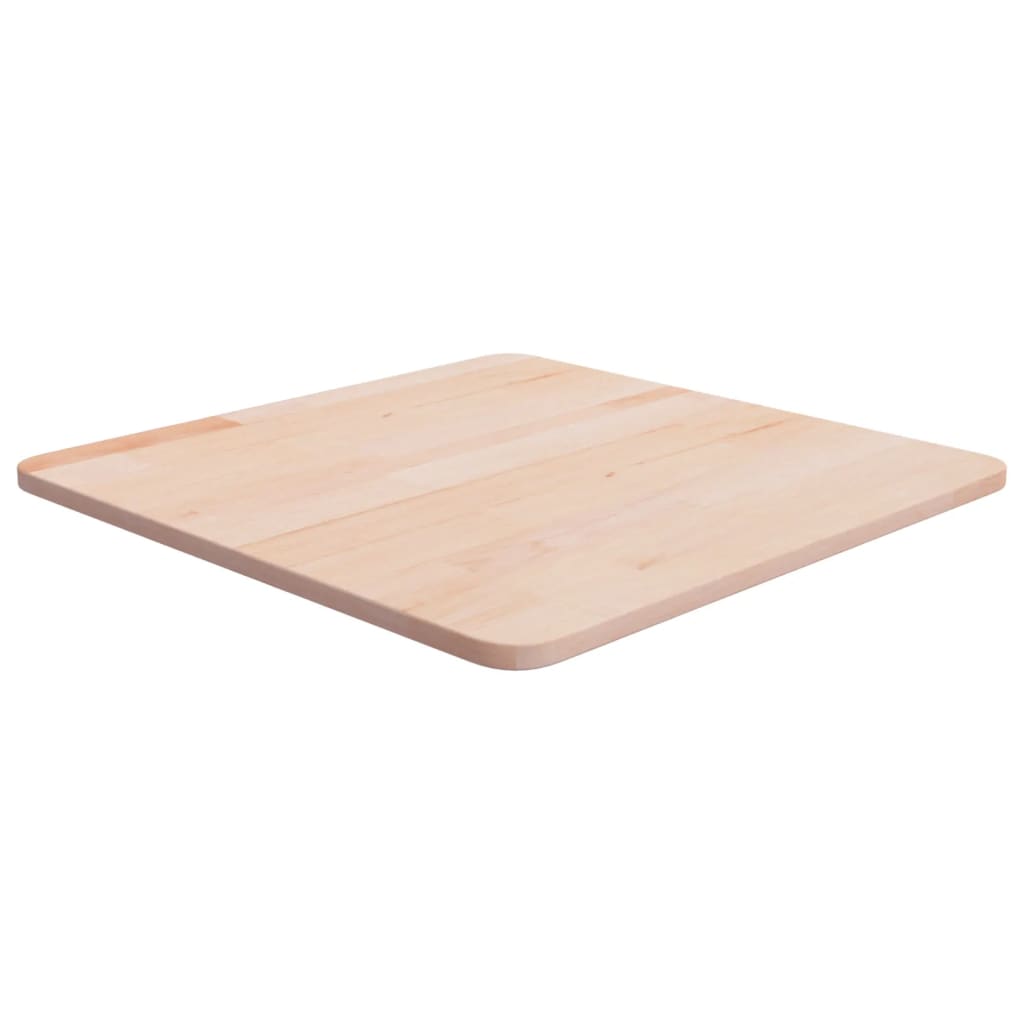 Četvrtasta stolna ploča 50x50x1,5 cm netretirana hrastovina