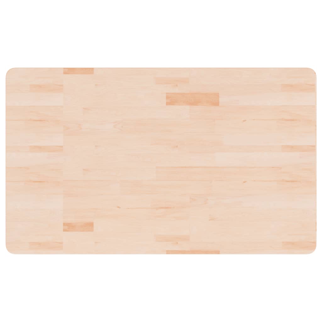 Kupaonska radna ploča 100x60x1,5 cm netretirano masivno drvo