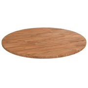 Okrugla stolna ploča smeđa Ø60x1,5 cm tretirana hrastovina