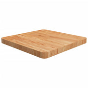 Četvrtasta stolna ploča smeđa 50x50x4 cm tretirana hrastovina