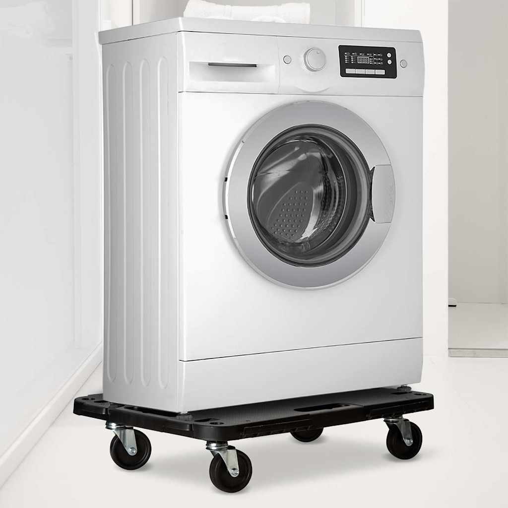 Transportna kolica crna 58 x 38 x 12 cm PP