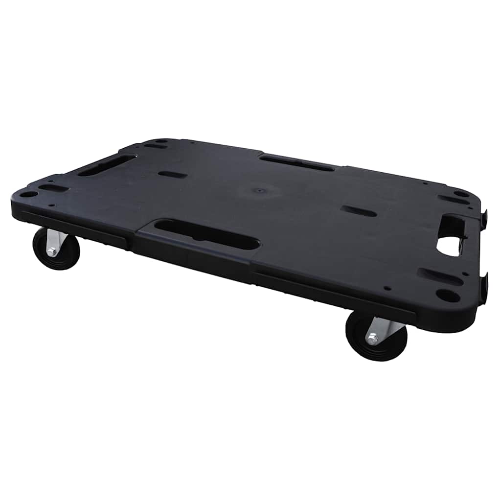 Transportna kolica crna 58 x 38 x 12 cm PP
