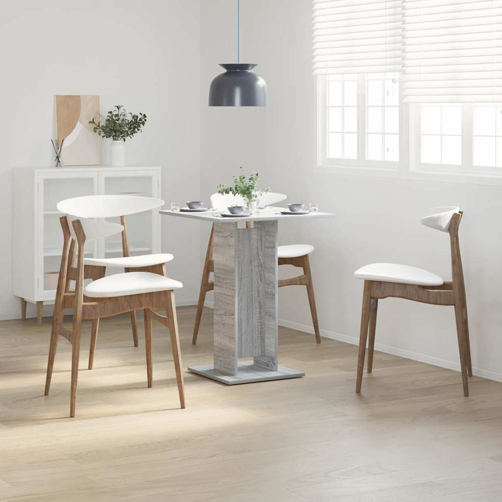 Bistro stol boja hrasta sonome 60x60x75 cm konstruirano drvo