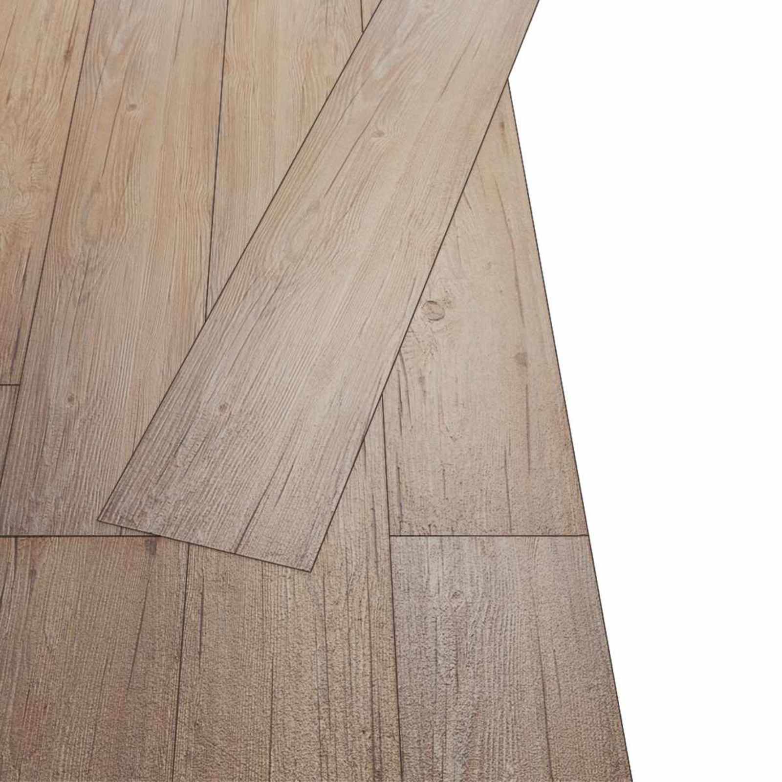 Podne daske 18 pcs Hrast smeđi 2,51 m² PVC