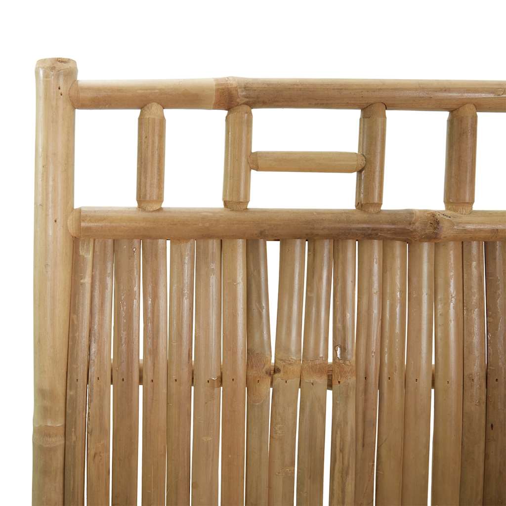 Sobna pregrada s 3 panela od bambusa 120 x 180 cm