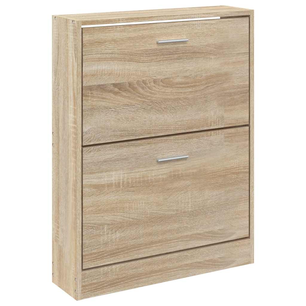 Ormarić za cipele hrast 59x17x81 cm Konstruirano drvo