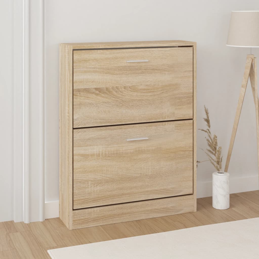 Ormarić za cipele hrast 59x17x81 cm Konstruirano drvo