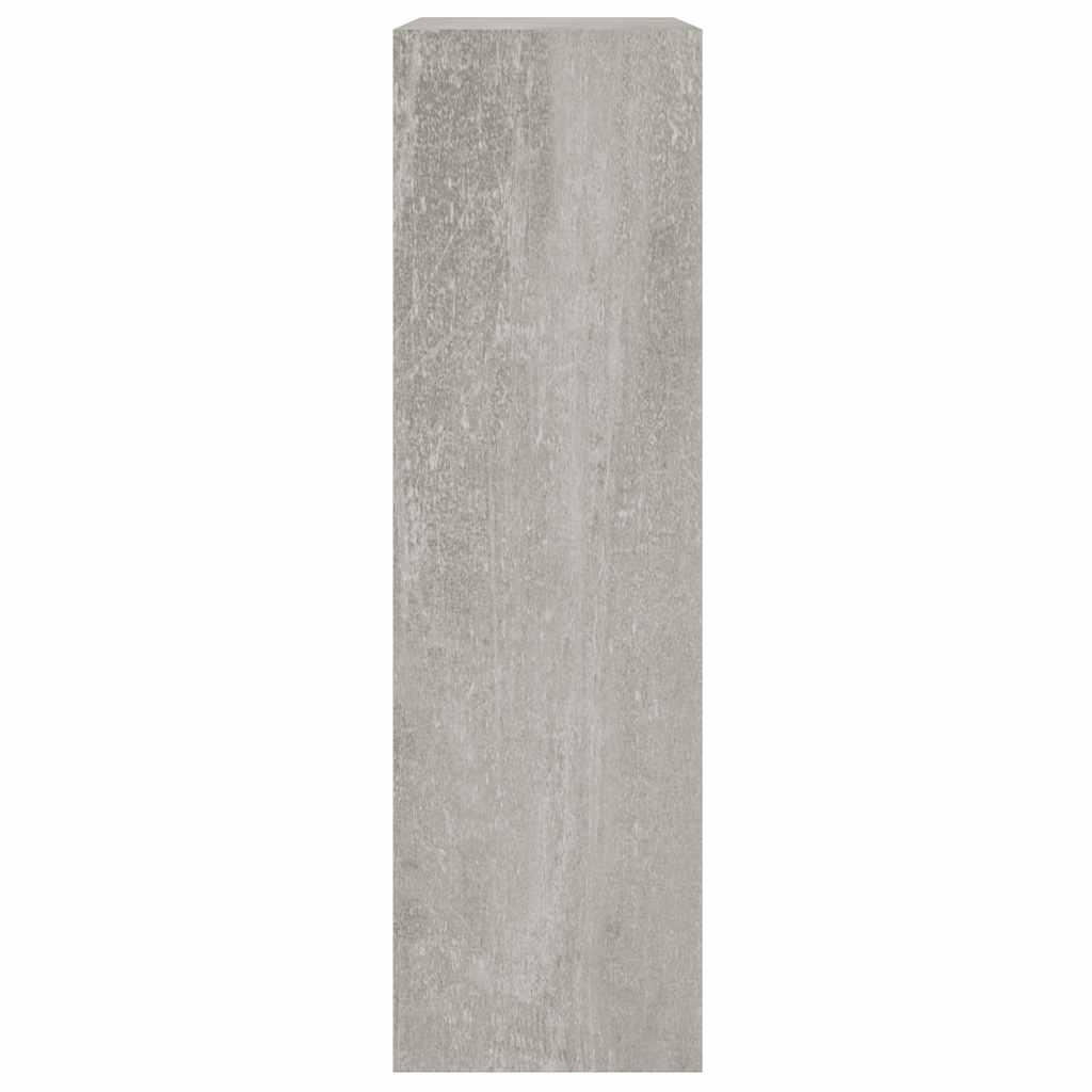 Ormarić za cipele boja betona 63x24x81 cm konstruirano drvo