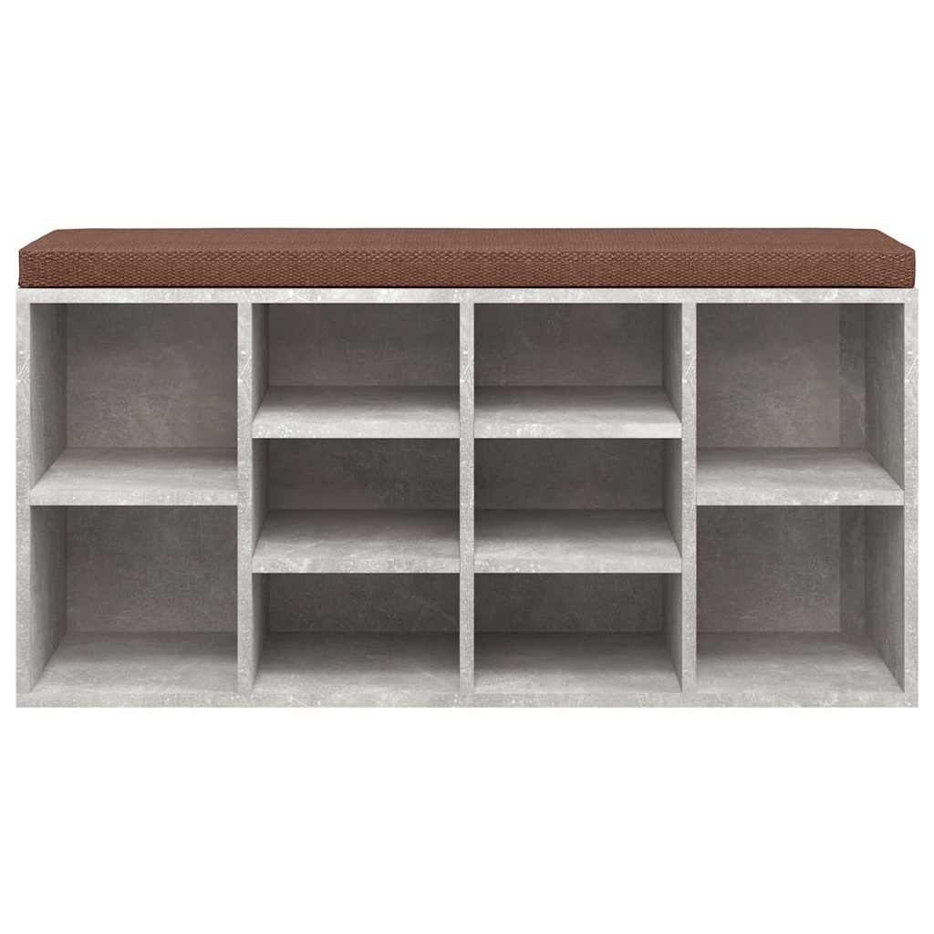 Klupa za cipele boja hrasta 103x30x48 cm konstruirano drvo