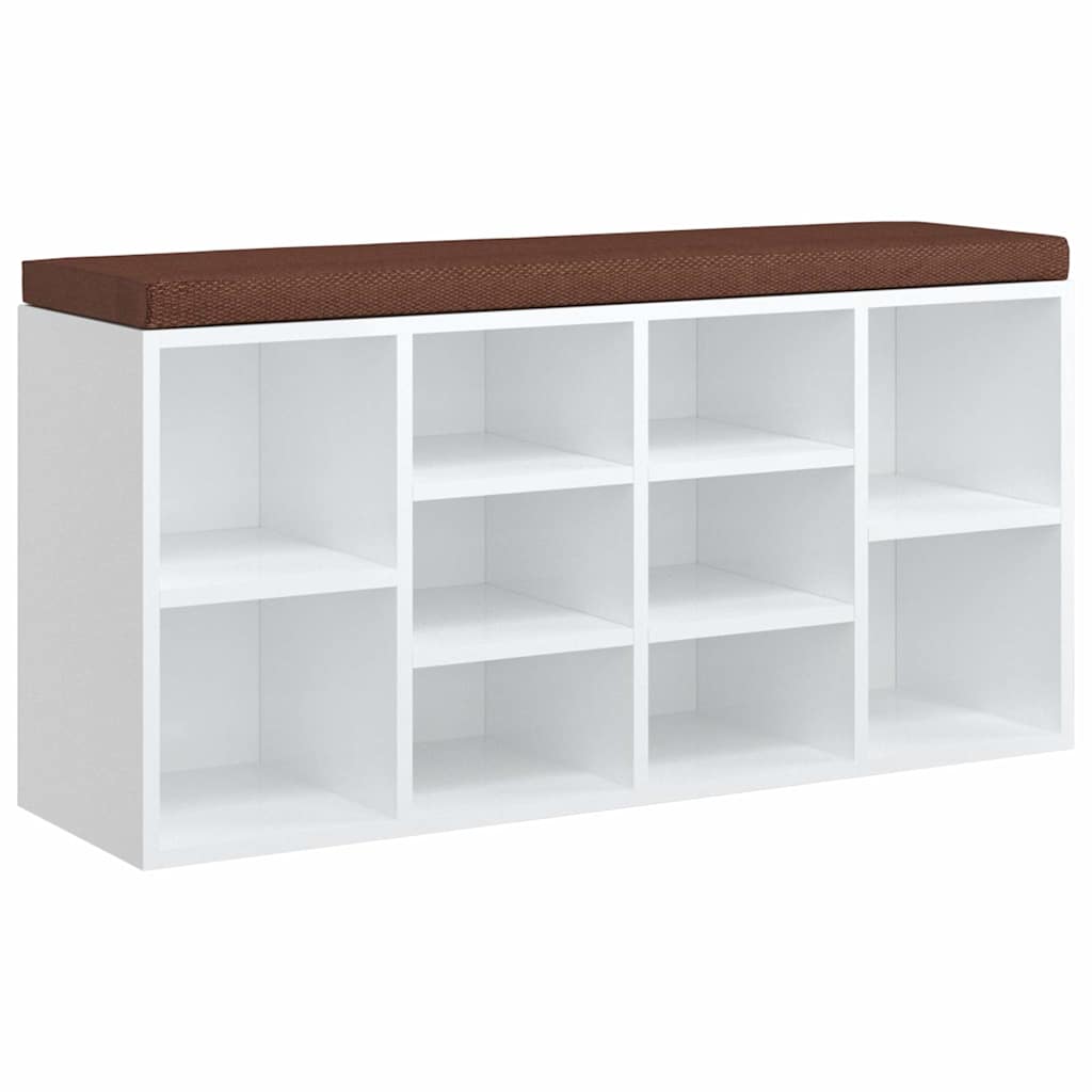 Klupa za cipele boja hrasta 103x30x48 cm konstruirano drvo