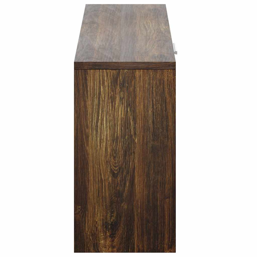Klupa za cipele boja hrasta 80 x 24 x 45 cm konstruirano drvo