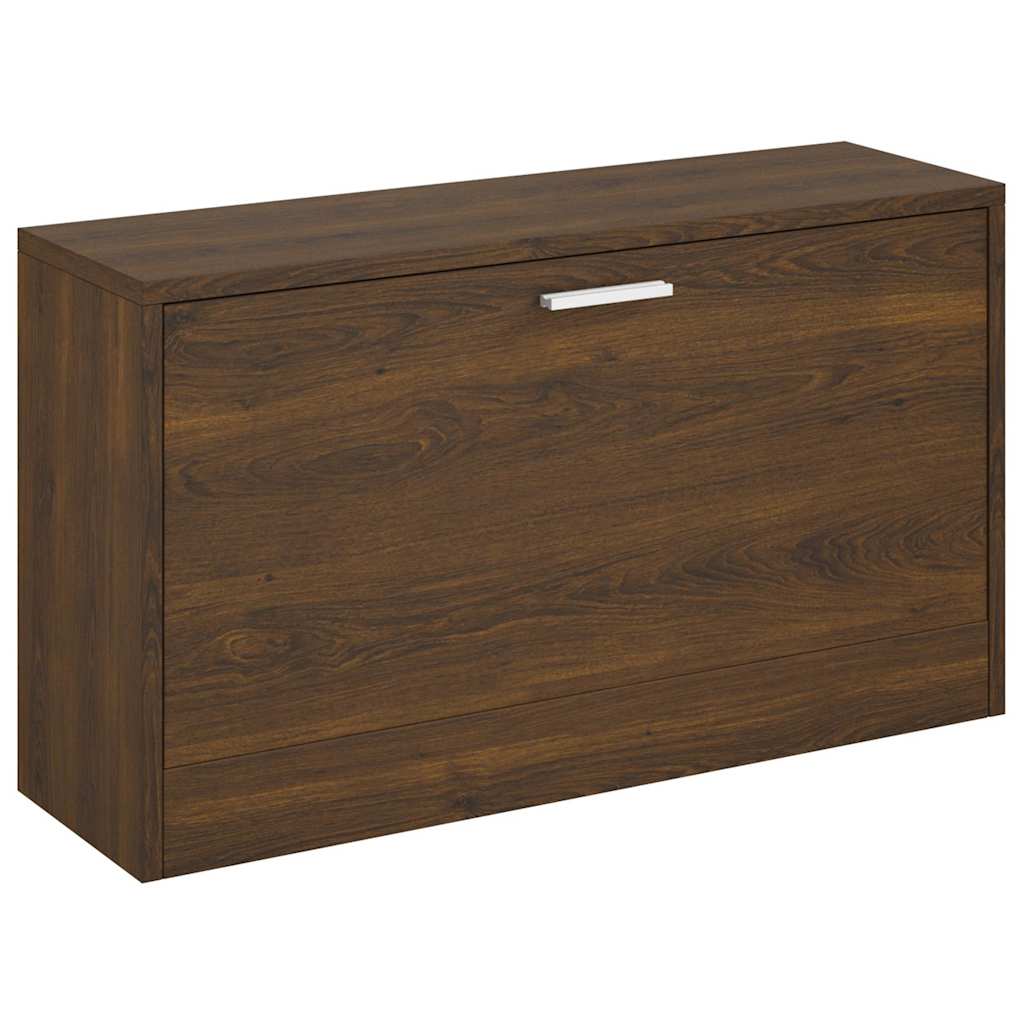 Klupa za cipele Smeđi hrast 80 x 24 x 45 cm konstruirano drvo