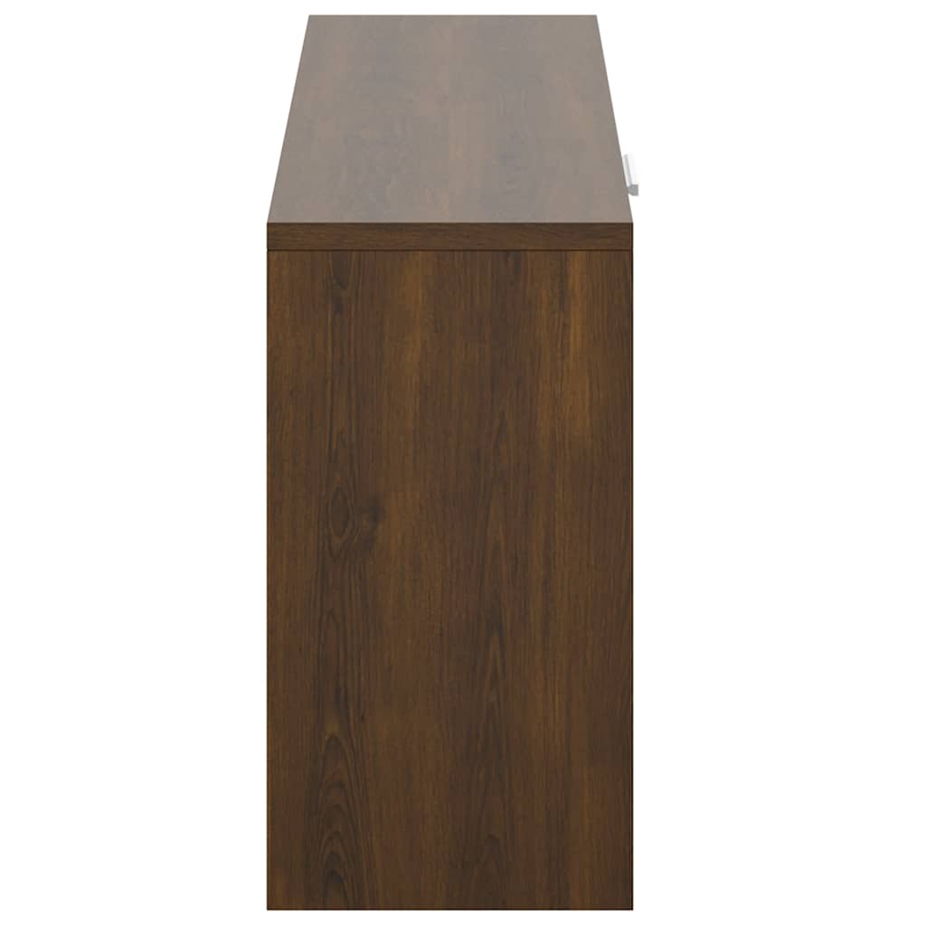 Klupa za cipele Smeđi hrast 80 x 24 x 45 cm konstruirano drvo