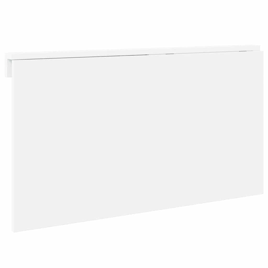 Sklopivi zidni stolić visoki sjaj bijeli 100x60x56 cm drveni