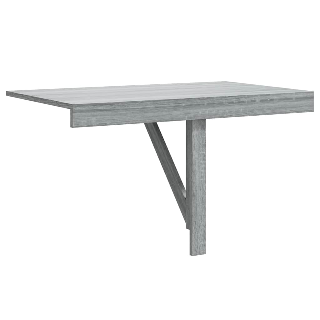 Sklopivi zidni stol boja hrasta 100x60x56 cm konstruirano drvo