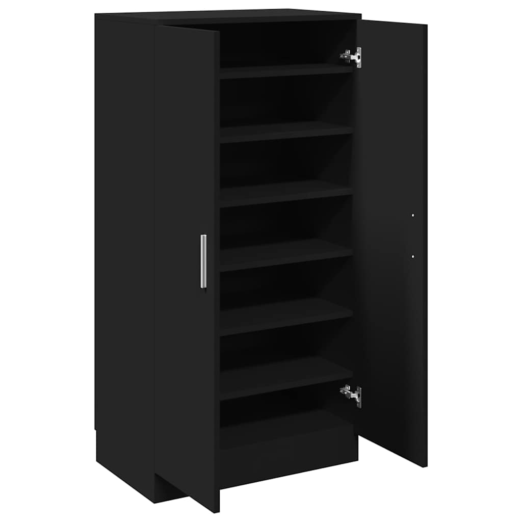 Ormarić za cipele crni 55 x 35 x 108 cm od konstruiranog drva