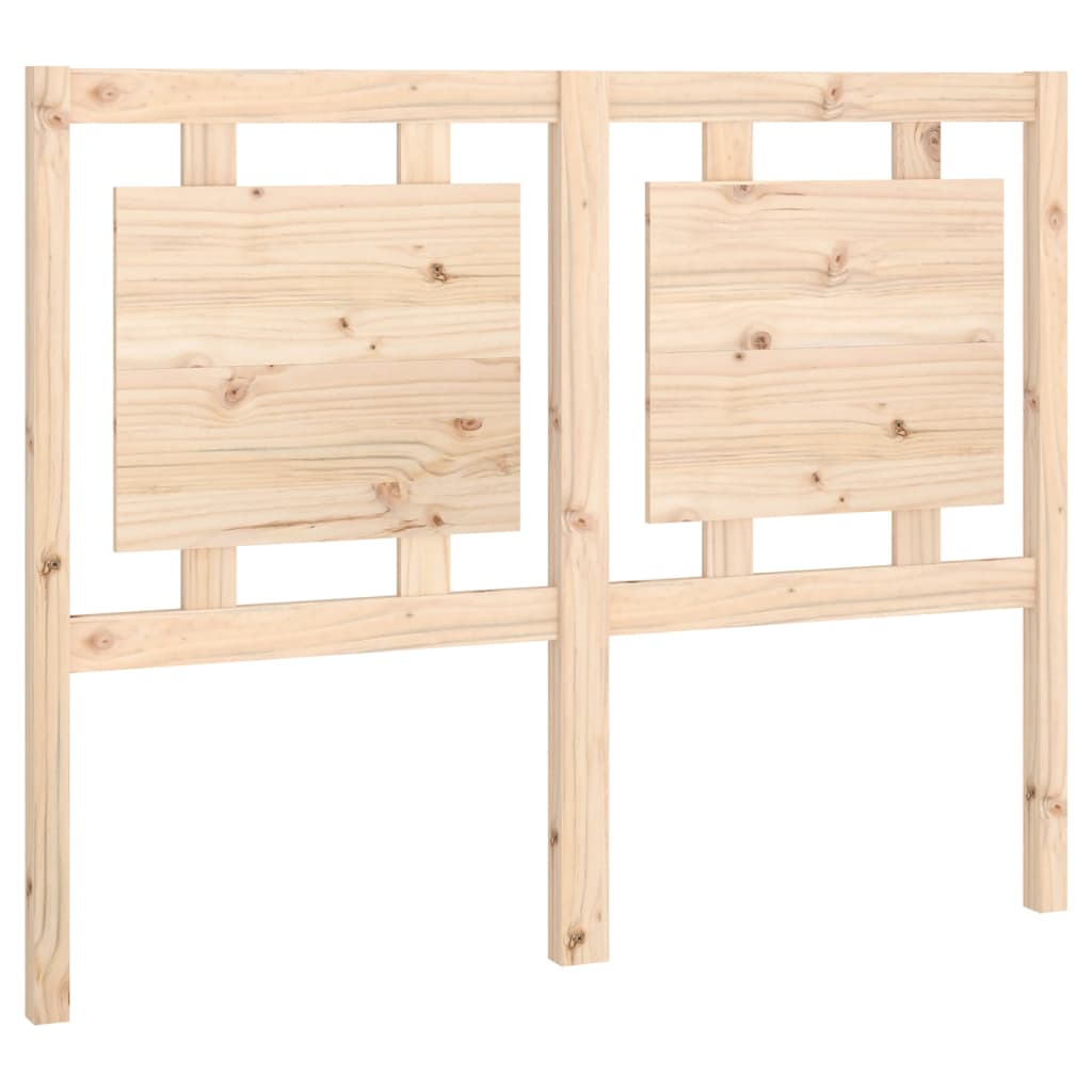 Uzglavlje za krevet 125,5 x 4 x 100 cm od masivne borovine
