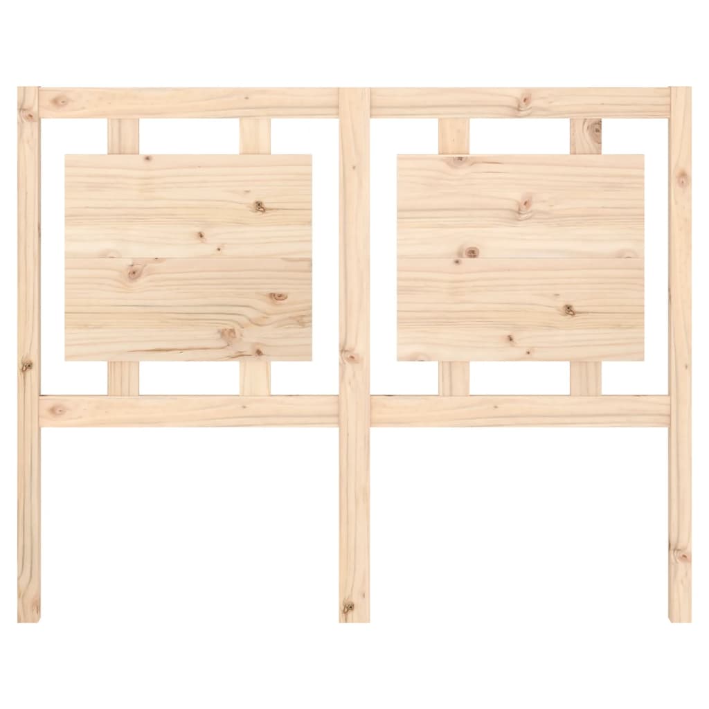 Uzglavlje za krevet 125,5 x 4 x 100 cm od masivne borovine