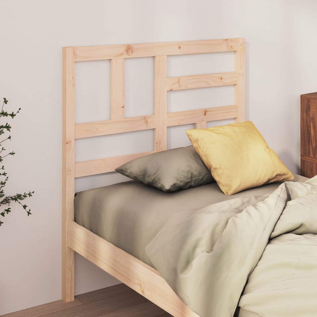 Uzglavlje za krevet 81 x 4 x 104 cm od masivne borovine
