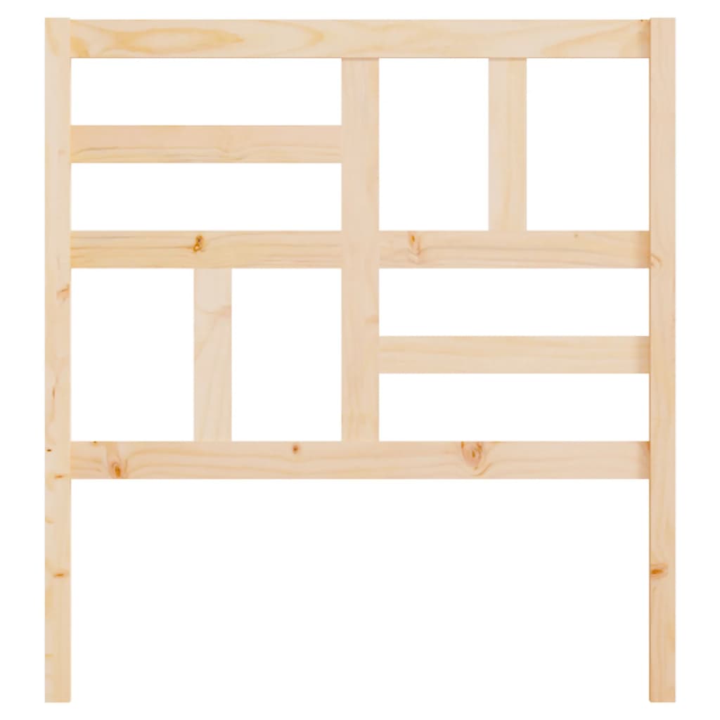 Uzglavlje za krevet 81 x 4 x 104 cm od masivne borovine