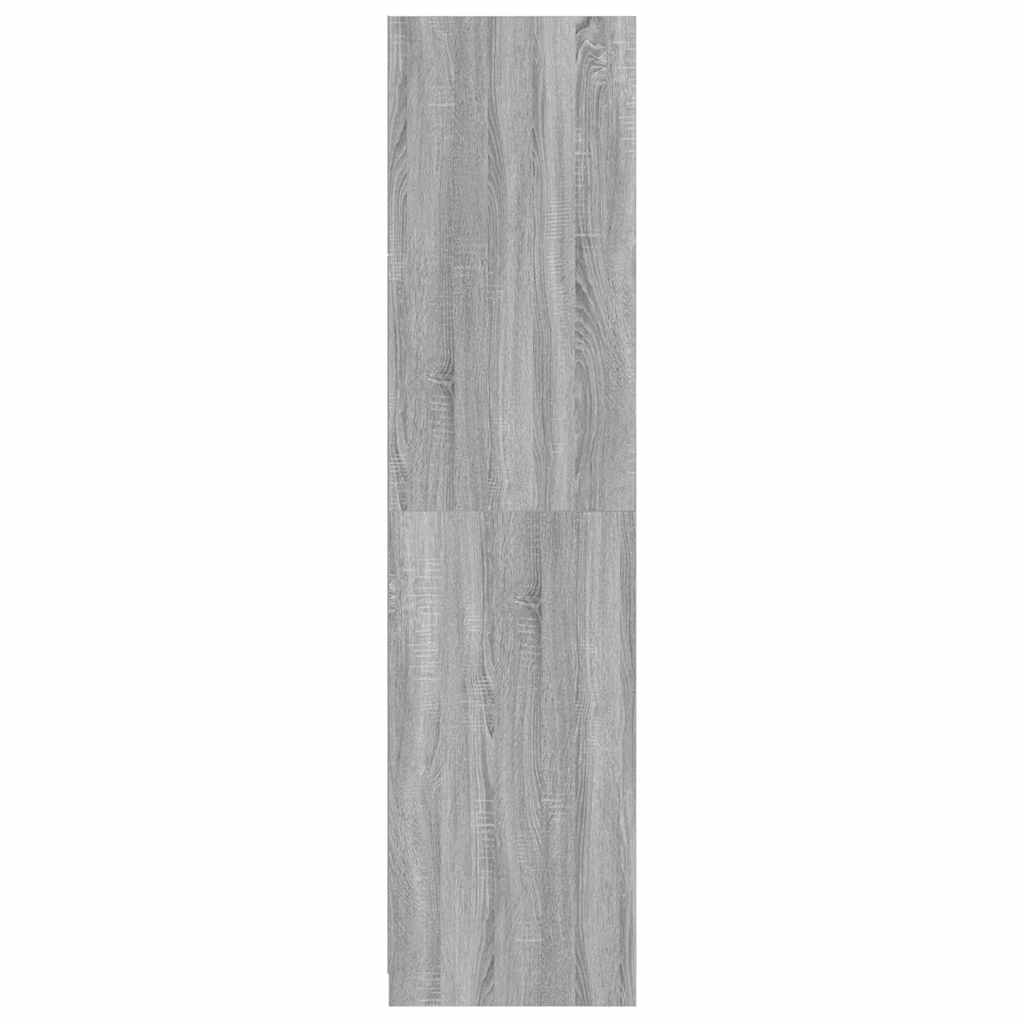 Ormar s ladicama sivi hrast 50 x 50 x 200 cm konstruirano drvo