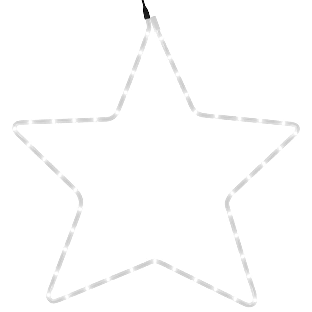 Figura božićne zvijezde s 48 LED žarulja topla bijela 56 cm