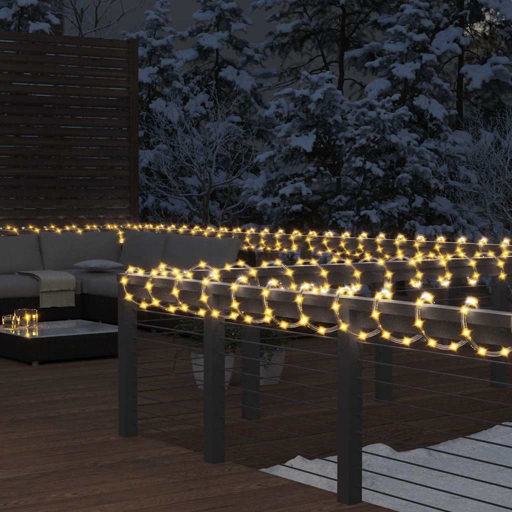 Svjetlosna traka sa 480 LED žarulja topla bijela 20 m PVC