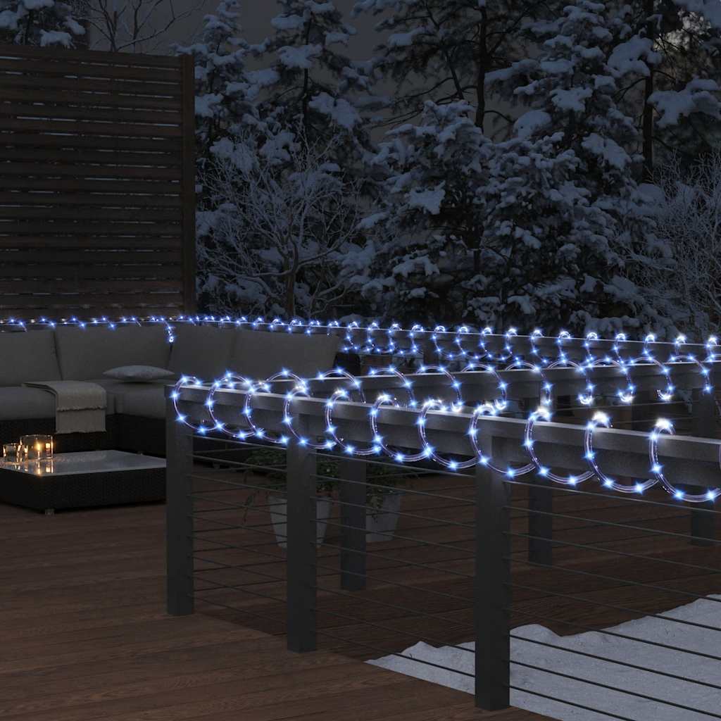 Svjetlosna traka s 1200 LED žarulja hladna bijela 50 m PVC