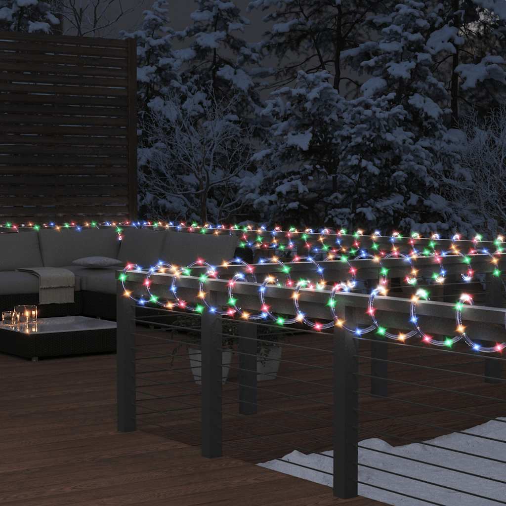 Svjetlosna traka s 1200 LED žarulja višebojna 50 m PVC