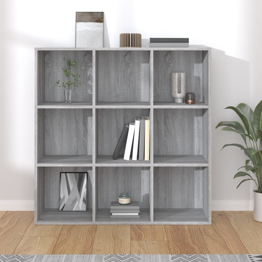 Ormarić za knjige boja sivog hrasta sonome 98x29x97,5 cm