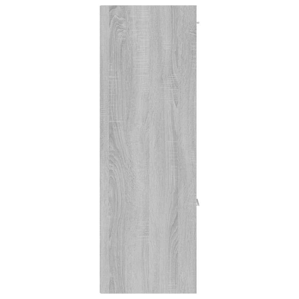 Ormarić za pohranu boja sivog hrasta sonome 60 x 29,5 x 90 cm