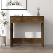 Radni stol boja smeđeg hrast 80x40x75 cm od konstruiranog drva