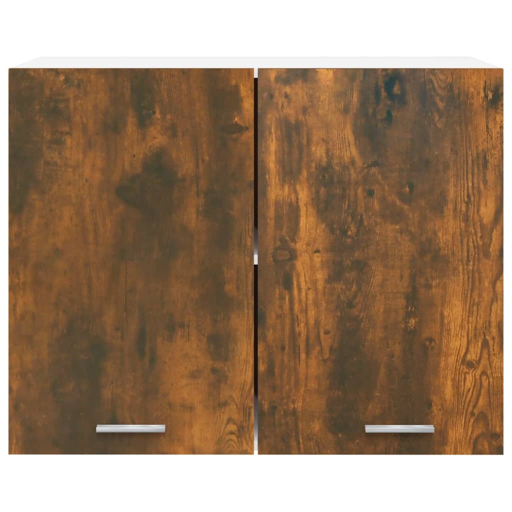 Viseći ormarić "Lyon" Dimljeni hrast 80x31x60 cm Inženirsko drvo