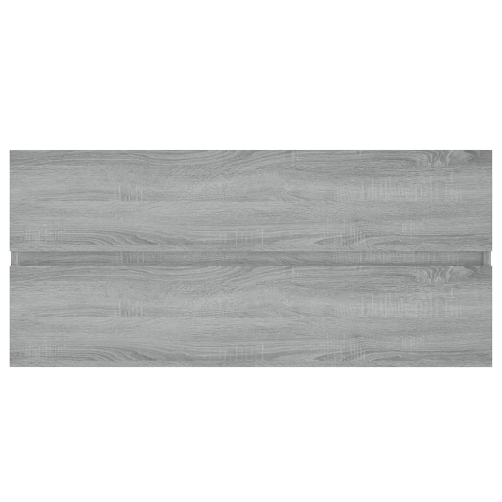 Ormarić za umivaonik boja hrasta sonome 100x38,5x45 cm drveni