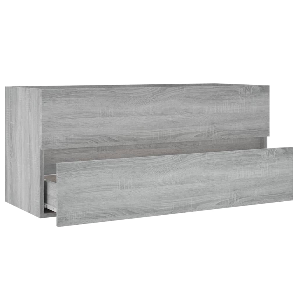 Ormarić za umivaonik boja hrasta sonome 100x38,5x45 cm drveni
