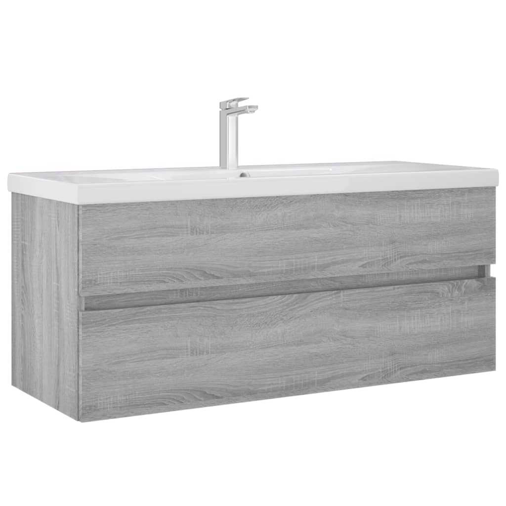 Ormarić za umivaonik boja hrasta sonome 100x38,5x45 cm drveni