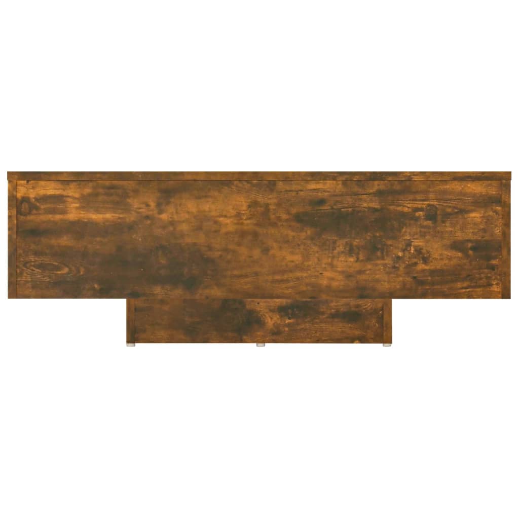 Stolić za kavu boja dimljenog hrasta 85 x 55 x 31 cm drveni