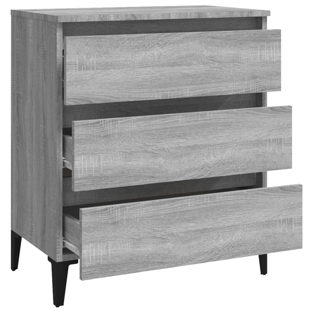 Komoda boja hrasta sonome 60 x 35 x 69 cm konstruirano drvo