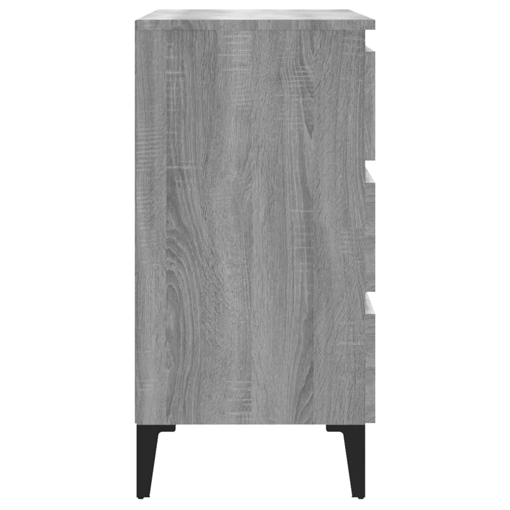 Komoda boja hrasta sonome 60 x 35 x 69 cm konstruirano drvo