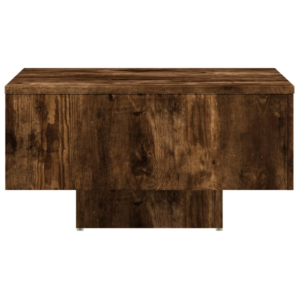 Stolić za kavu boja hrasta 60 x 60 x 31,5 cm konstruirano drvo
