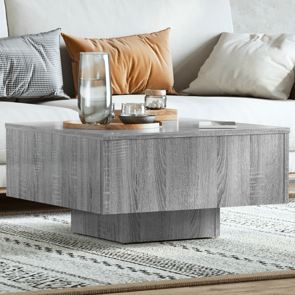 Stolić za kavu hrast sonoma 60 x 60 x 31,5 cm konstruirano drvo