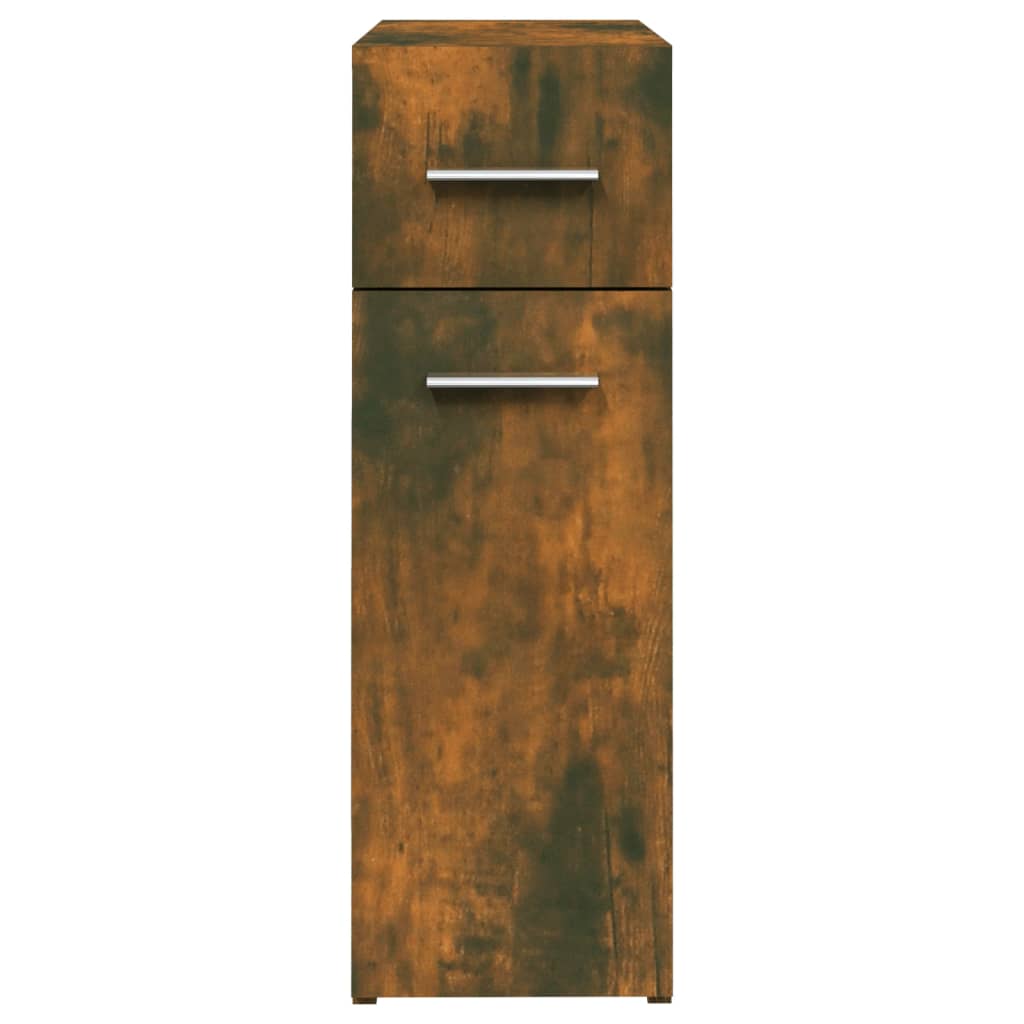 Ormarić za lijekove boja dimljenog hrasta 20x45,5x60 cm drveni