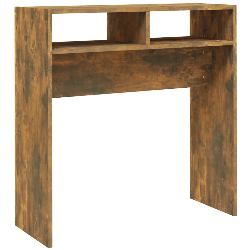 Konzolni stol boja hrasta 78 x 30 x 80 cm od konstruiranog drva