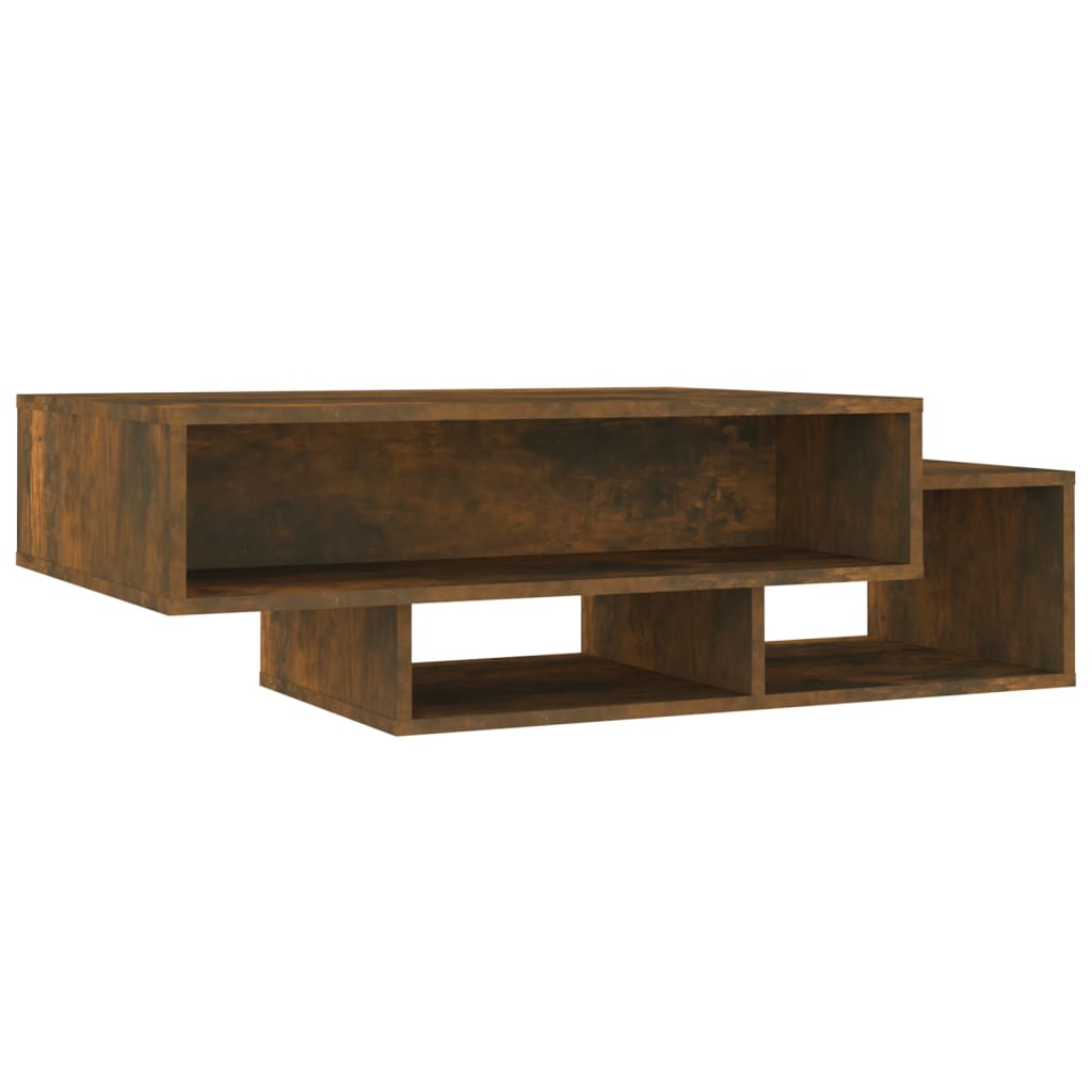 Stolić za kavu boja betona 105 x 55 x 32 cm konstruirano drvo