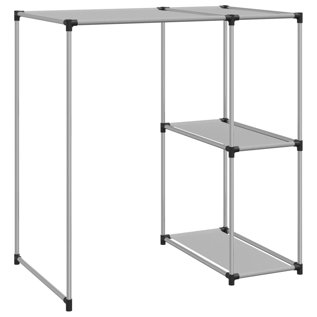 Stalak za pohranu iznad perilice sivi 87x55x90,5 cm željezni