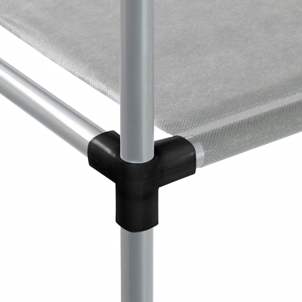 Stalak za pohranu iznad perilice sivi 87x55x90,5 cm željezni