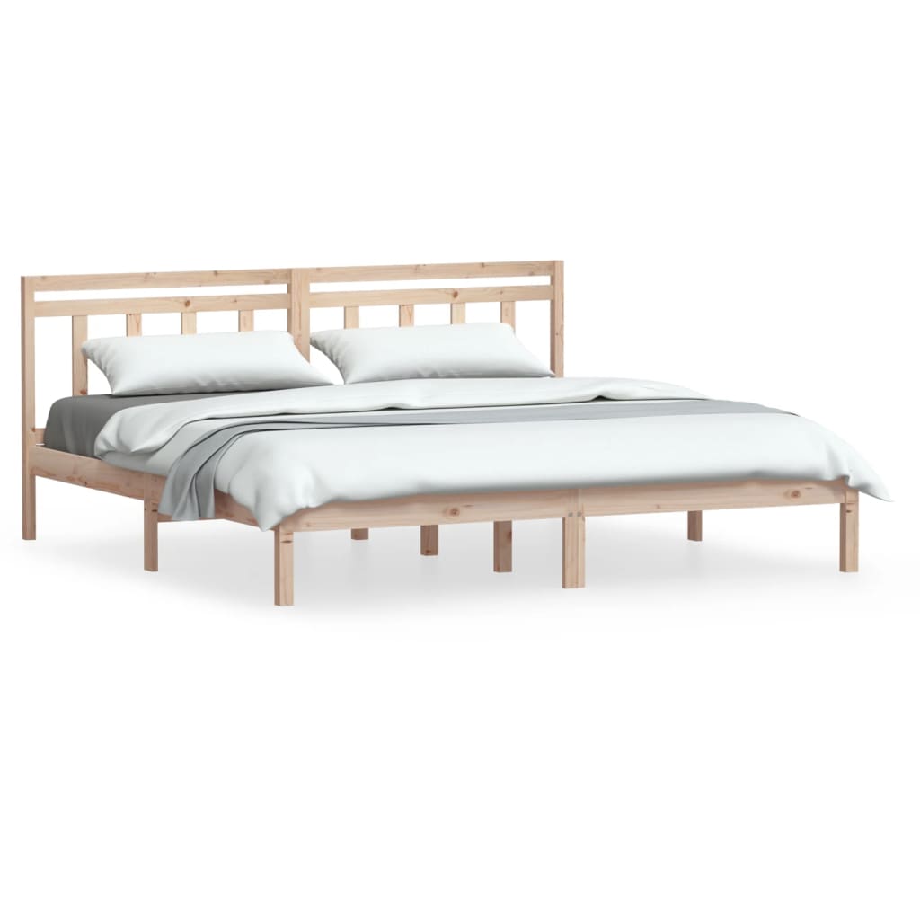 Okvir za krevet od masivnog drva 180x200 cm veliki bračni